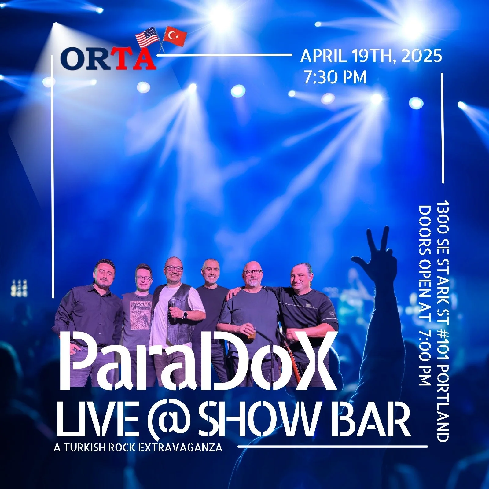 ParaDoX Concert @ Show Bar — ORTA